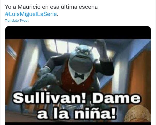 Meme 'Luis Miguel, la serie'.