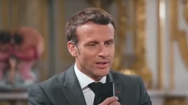 Emmanuel Macron llamó a Mbappé durante una entrevista