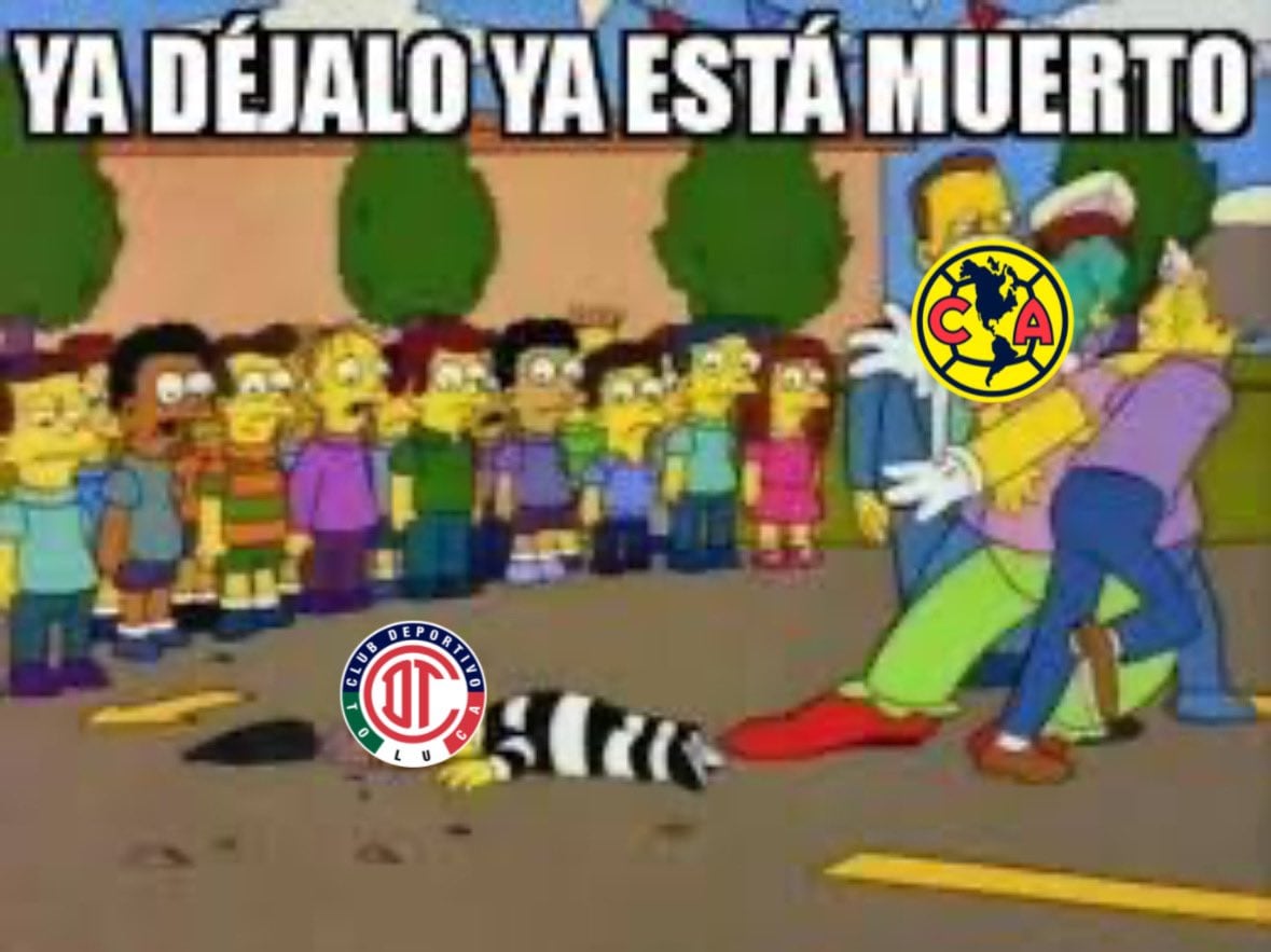 Memes de América vs Toluca.