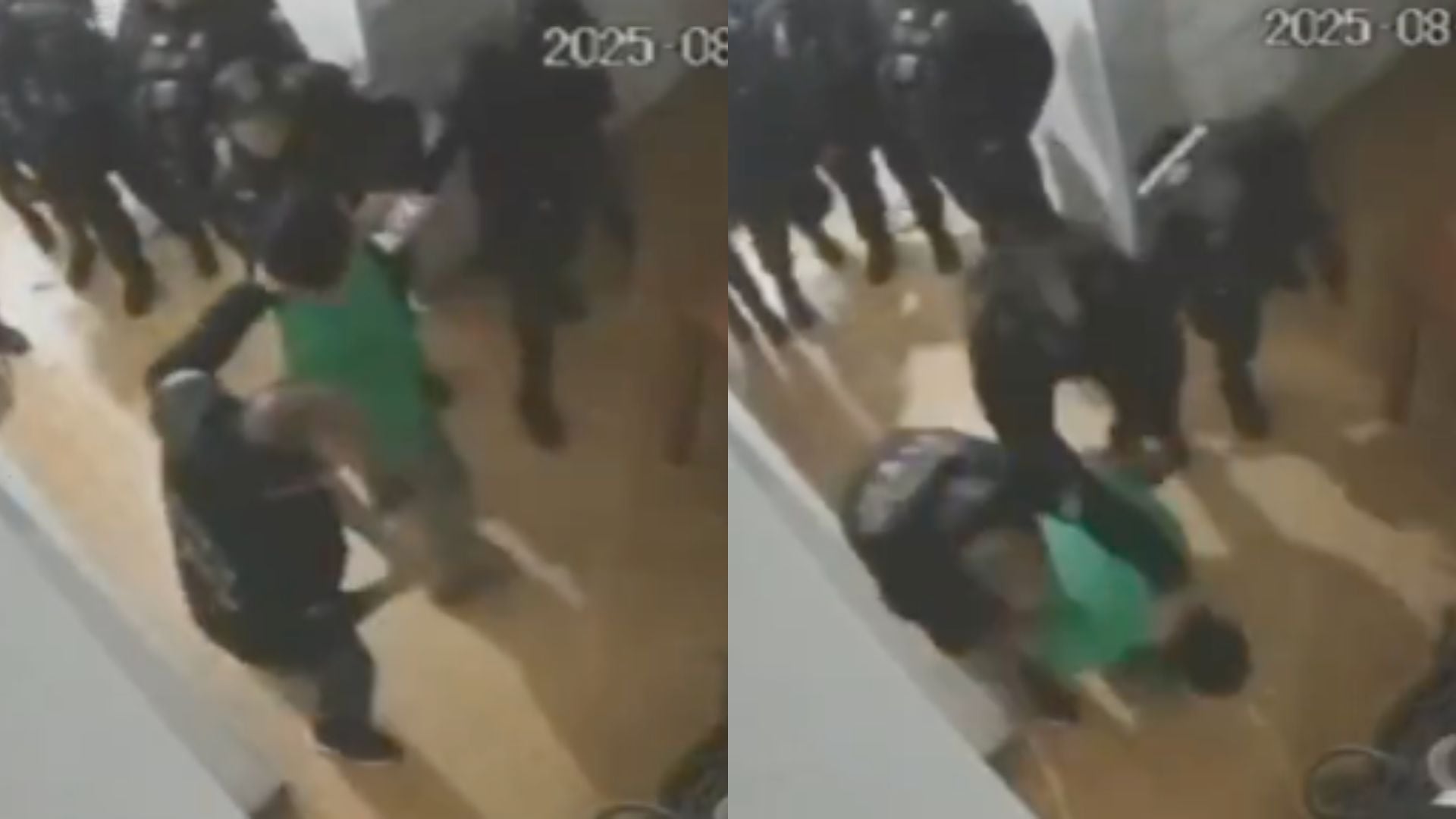 Detención en desalojo en colonia Roma, CDMX