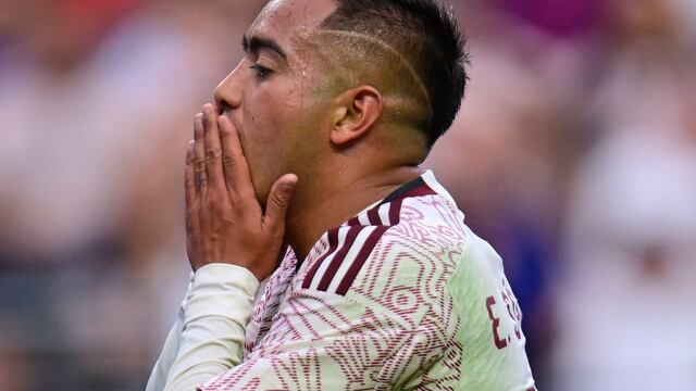 Erick Sánchez con la Selección Mexicana.