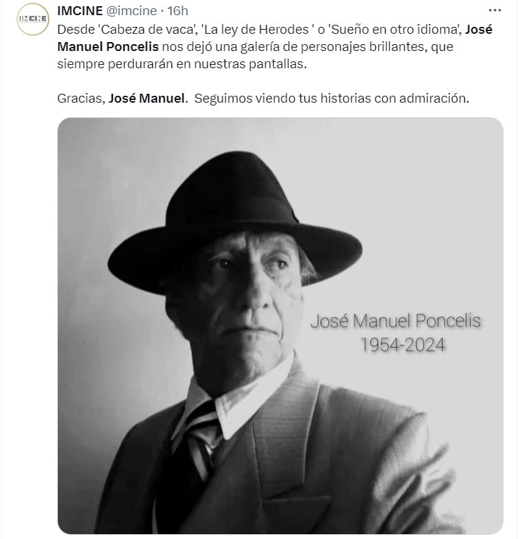 Amigos y colegas se despiden de José Manuel Poncelis