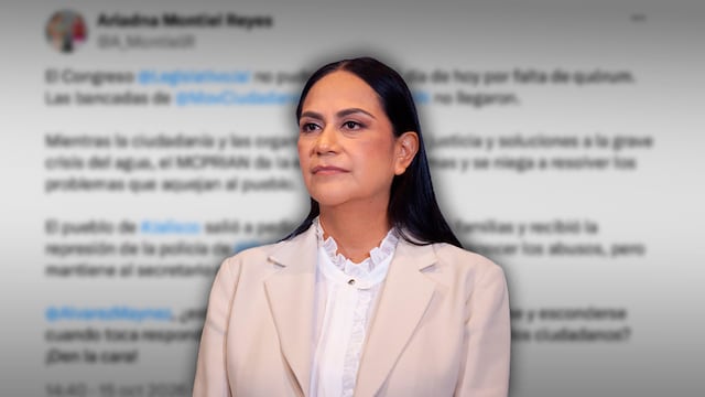 Acusa a MC, PRI y PAN de frenar el debate sobre el agua en Jalisco