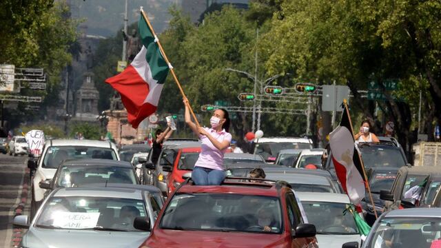 Caravana de automovilistas