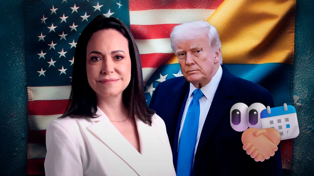 Trump alista reunión con María Corina Machado en medio de la crisis en Venezuela