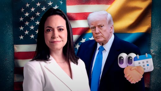 Trump alista reunión con María Corina Machado en medio de la crisis en Venezuela