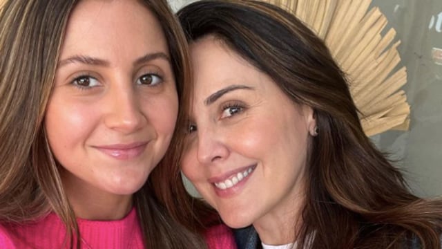 Natalia Esperón y su hija Natalia Bastón