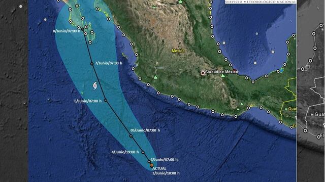 Instituto Estatal Electoral de BCS atento al huracán Blanca; ya escategoría 4