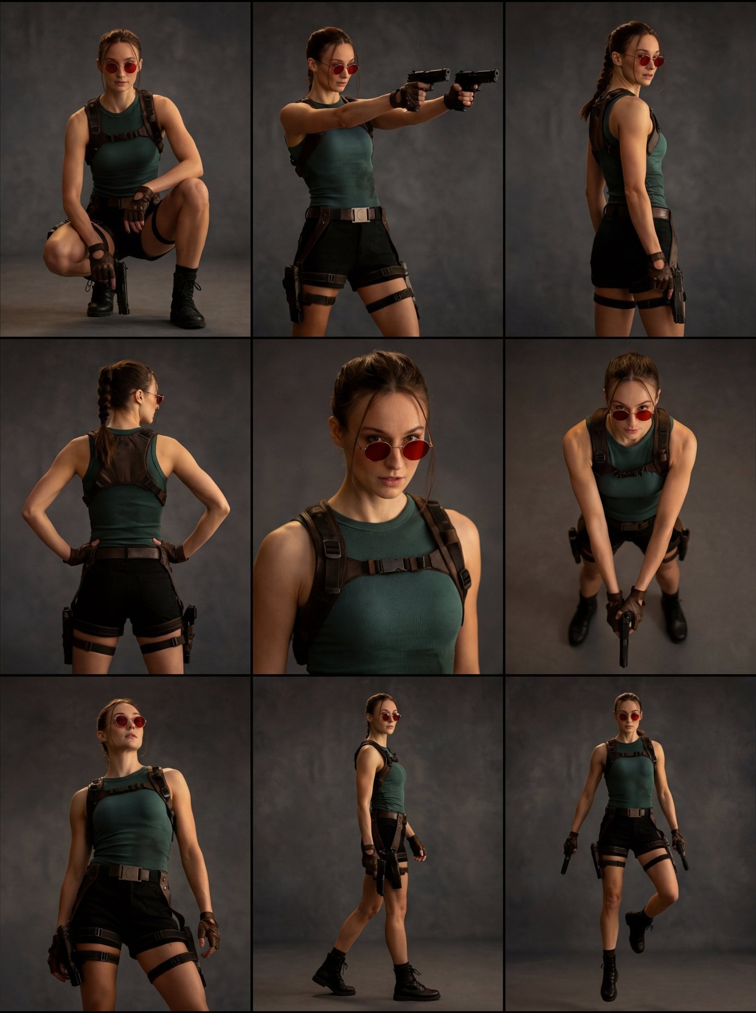 Sophie Turner como Lara Croft