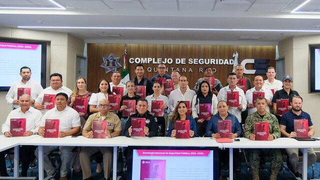 Quintana Roo alinea estrategia de seguridad estatal