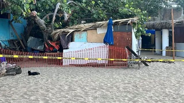 Matan a 2 hombres en cabaña de playa La Condesa