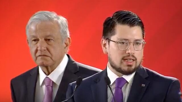 Andrés Manuel López Obrador y Carlos Martínez Velásquez