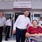 Martí Batres visita Clínica de Medicina Familiar Heroica del ISSSTE, en Veracruz