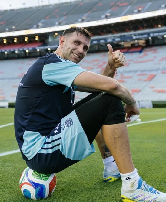 Emiliano Martínez, portero de Argentina