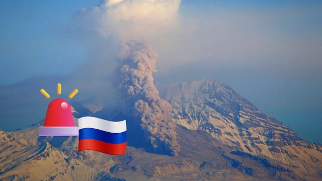 El volcán Shiveluch expulsó ceniza a 12 mil metros y reactivó actividad sísmica en el Lejano Oriente ruso
