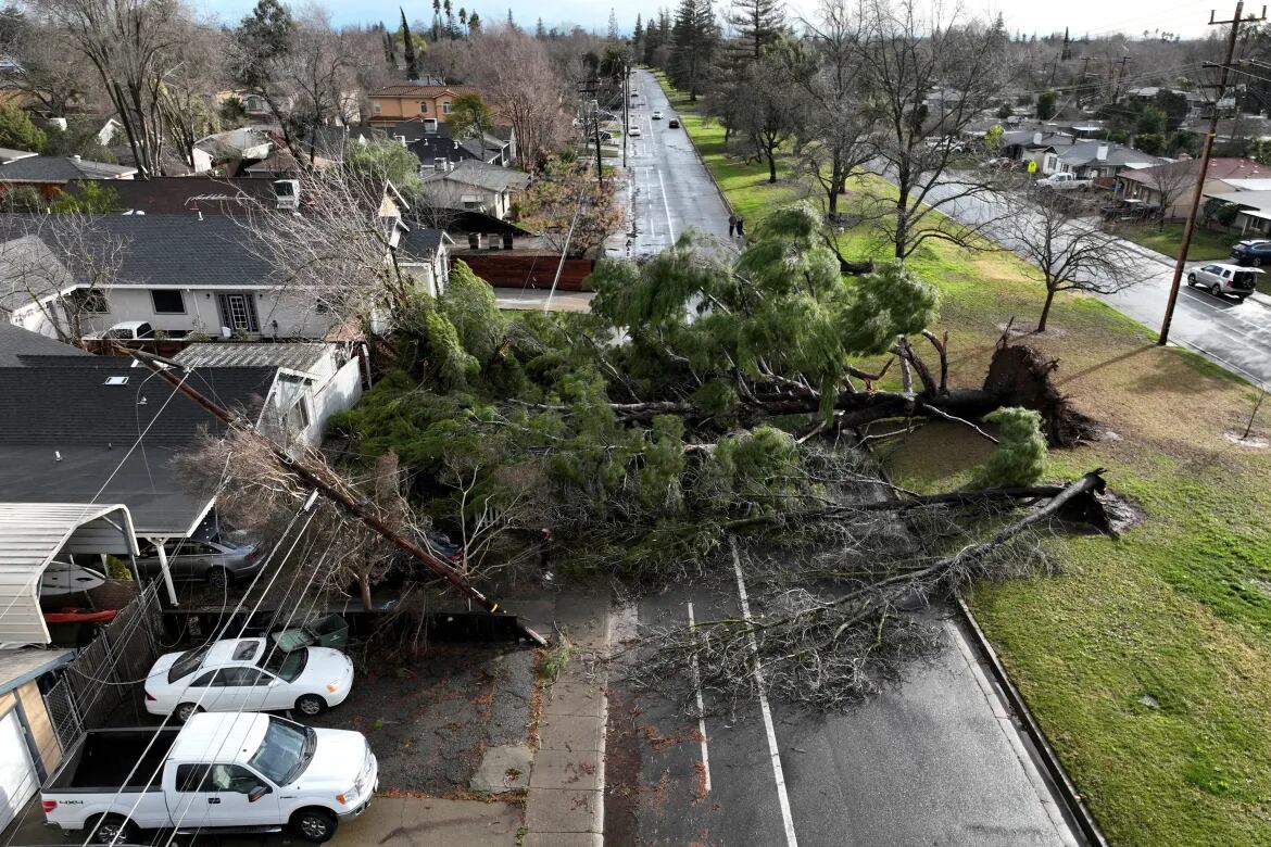 Declaran estado de emergencia en California por fuerte tormenta