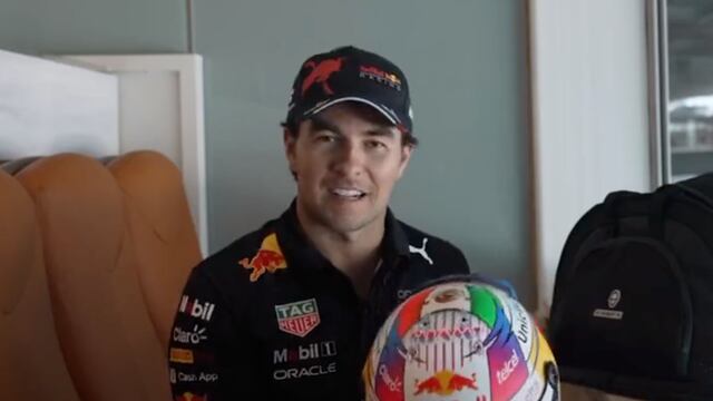 Checo Pérez usará un casco en el GP de Miami