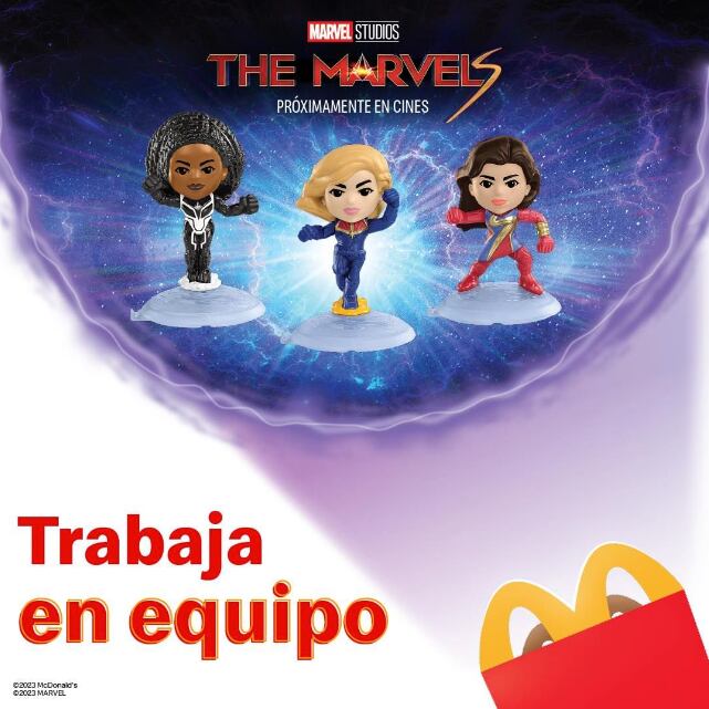 Cajita feliz de McDonald’s: The Marvels