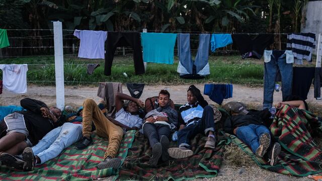 Migrantes centroamericanos.