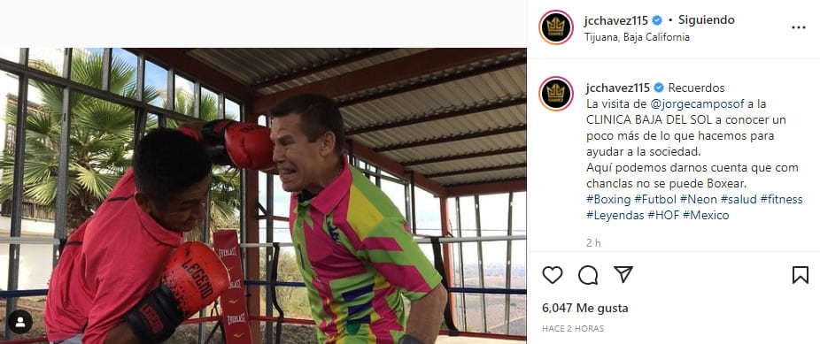 Julio César Chávez vs Jorge Campos