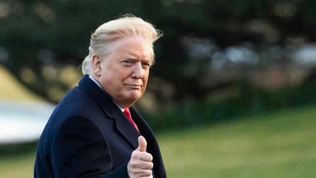 Trump cree que el gobierno de China saldrá airoso de la crisis por el coronavirus.