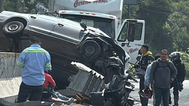 Accidente en autopista México-Querétaro