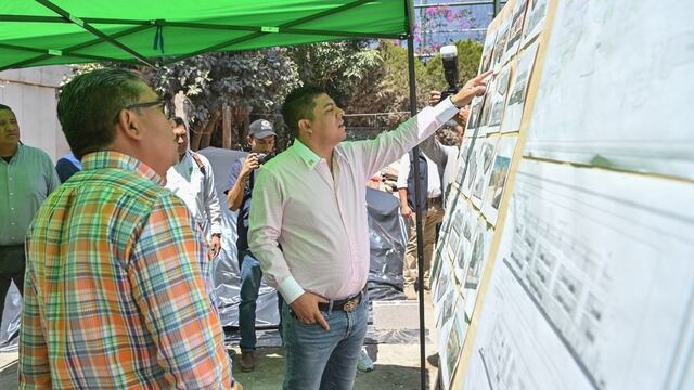 Ricardo Gallardo visitó lo que será el nuevo albergue para infancias y adultos mayores