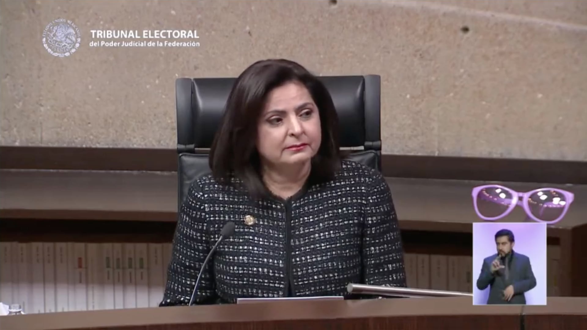 Magistrada Mónica Soto llora al despedir a sus compañeros Indalfer Infante y José Luis Vargas Valdez; este fue su discurso