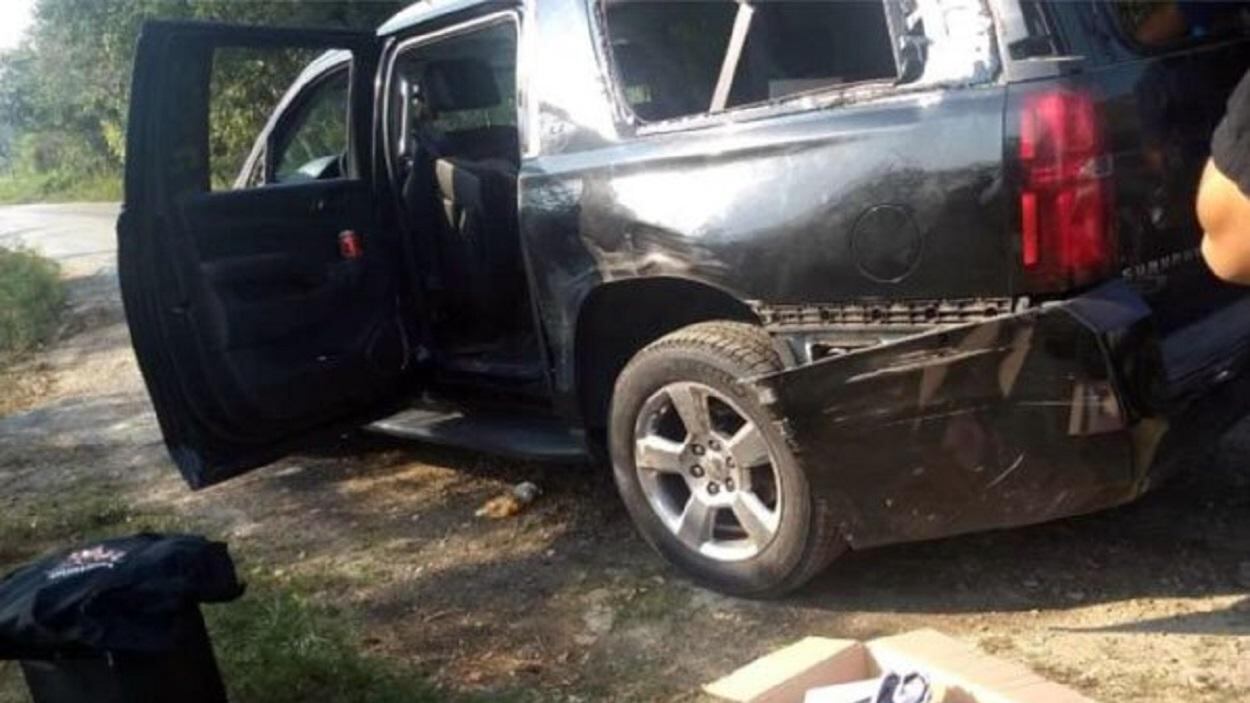 AMLO dice que sólo fue "un raspón" sobre accidente a camioneta
