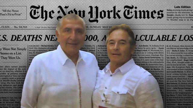 Adán Augusto López y Hernán Bermúdez Requena llegaron a la portada de The New York Times