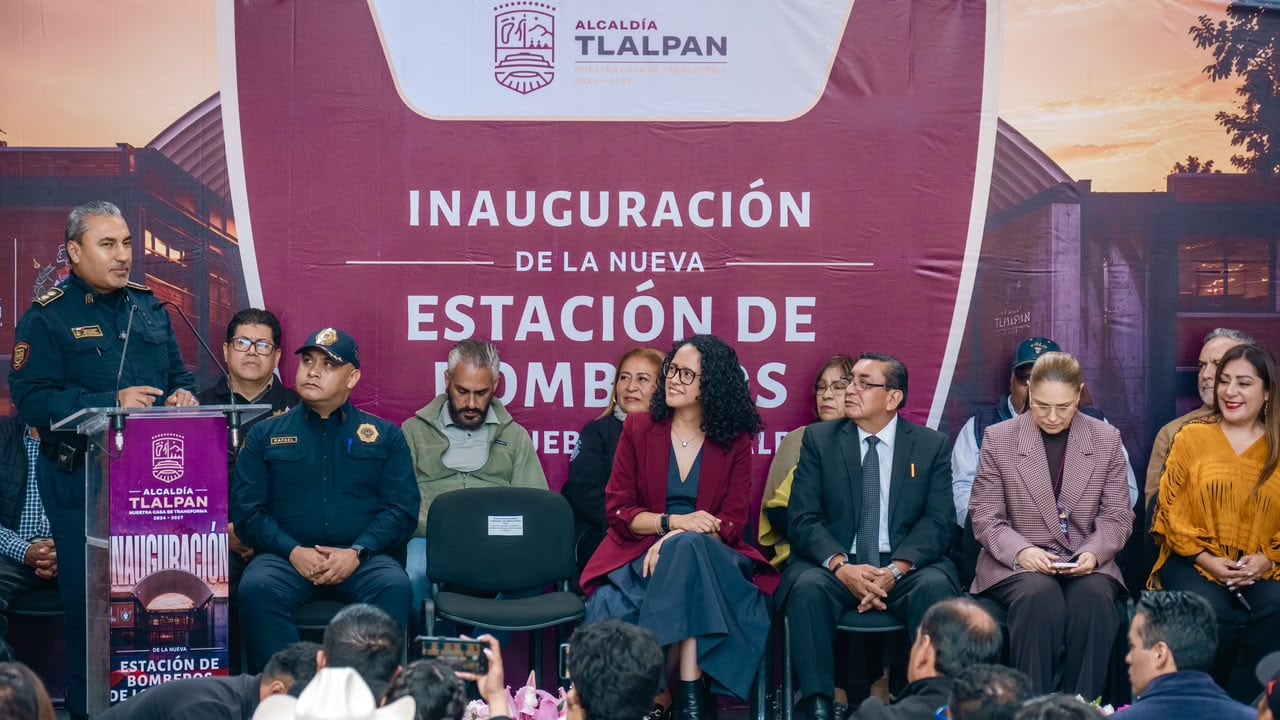 Tlalpan inaugura la Estación de Bomberos de los Pueblos en Topilejo