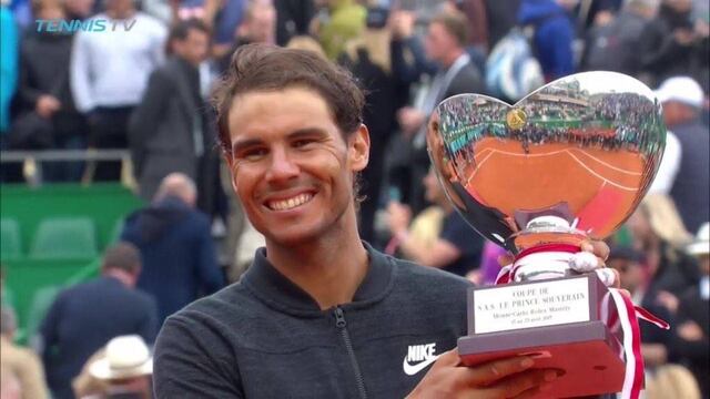 El español consiguió su título 50 sobre arcilla