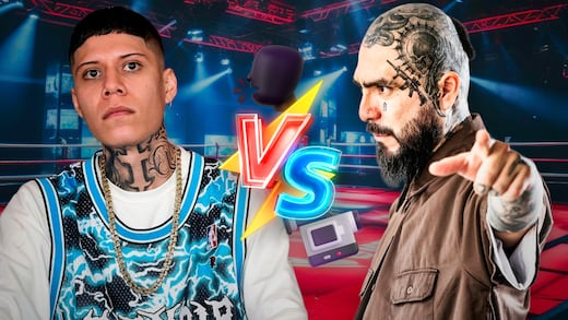 ¿Qué pasó entre Santa Fe Klan y MC Dharius? Le cantó un tiro y hay video del humillante momento