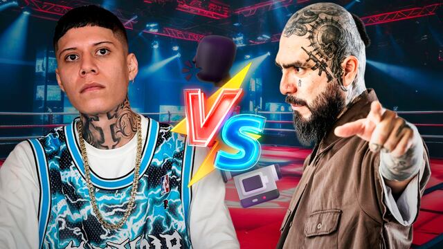 Santa Fe Klan se habría querido pelear con MC Dharius, pero solo quedó humillado.