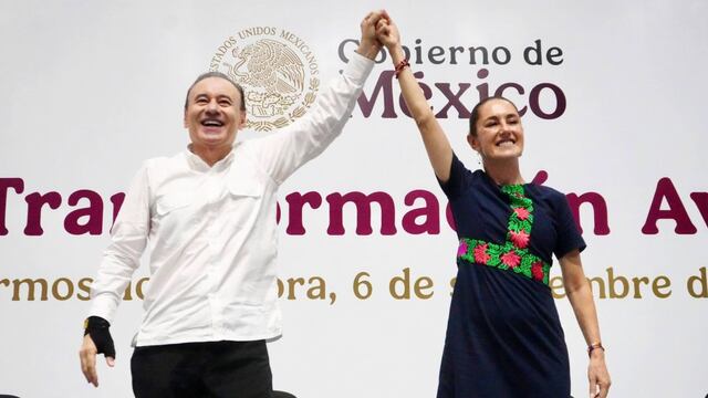 Alfonso Durazo y Claudia Sheinbaum