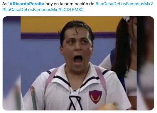 Los memes de Ricardo Peralta por su look en La Casa de los Famosos México 2024