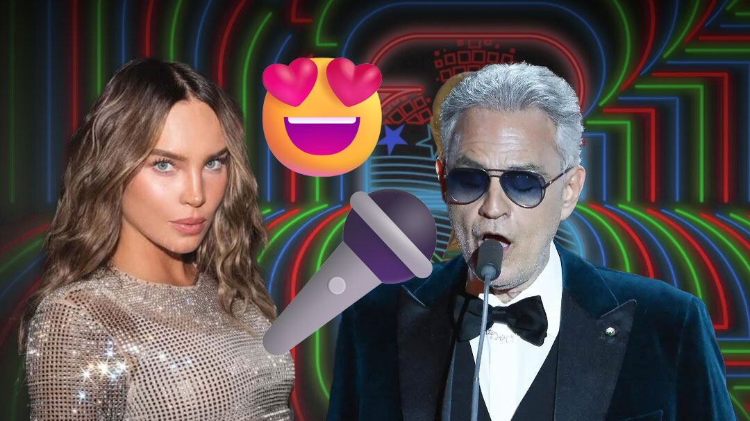 Belinda y Andrea Bocelli sorprenden al cantar “Bésame Mucho” a capela