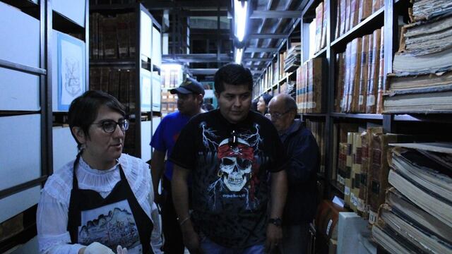 Visita al Archivo General de la Nación