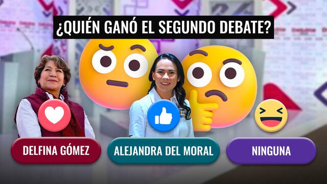 ¿Quién ganó el segundo debate del Estado de México? Delfina Gómez y Alejandra del Moral tuvieron estos aciertos