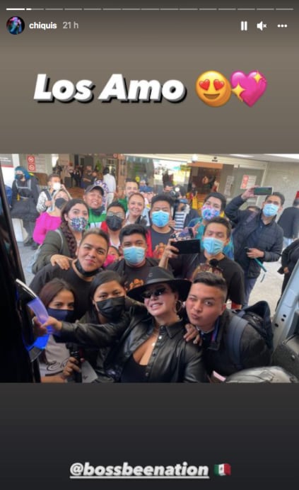 Chiquis Rivera convive con sus fans mexicanos