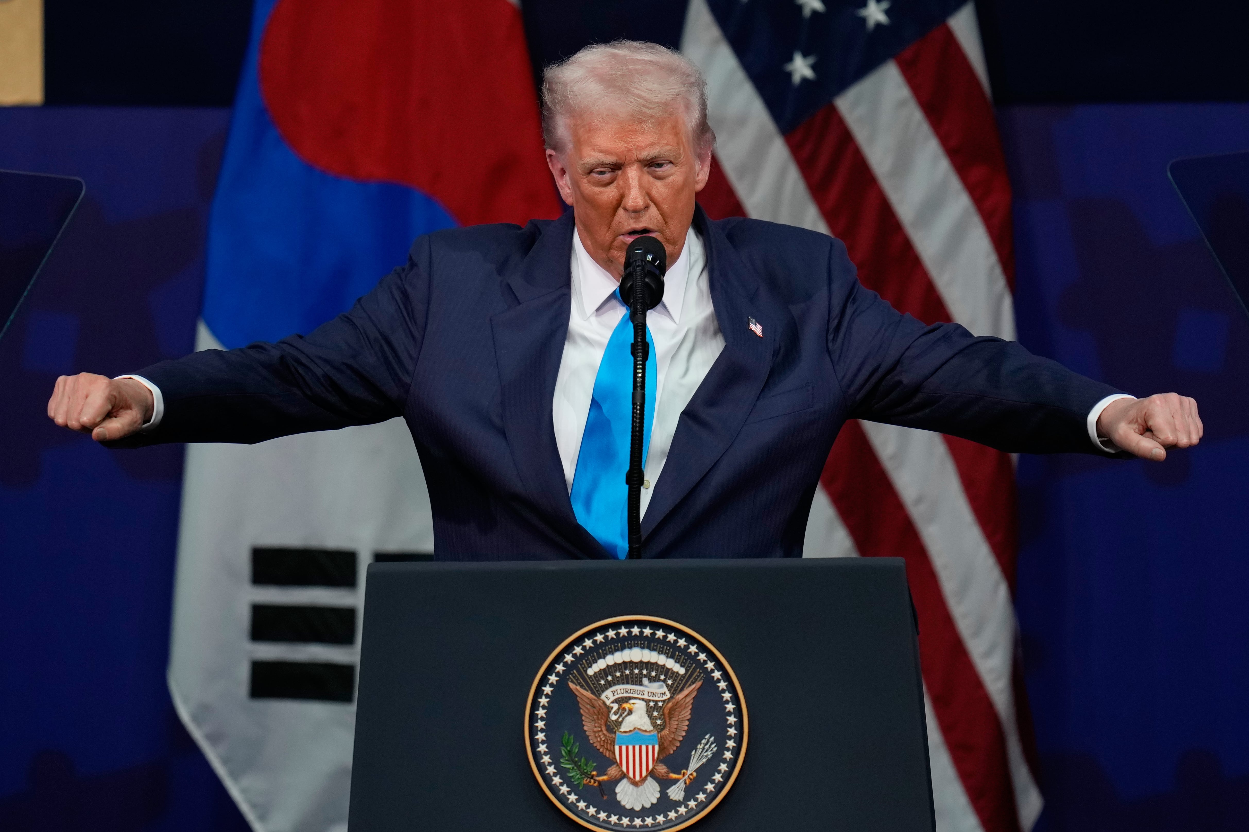 Donald Trump, presidente de Estados Unidos.