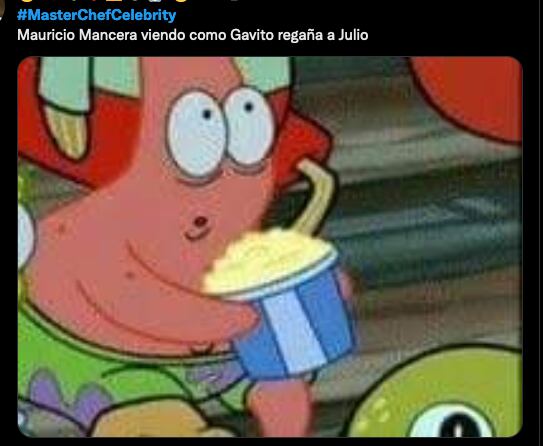 Meme de Mauricio Mancera en MasterChef Celebrity México