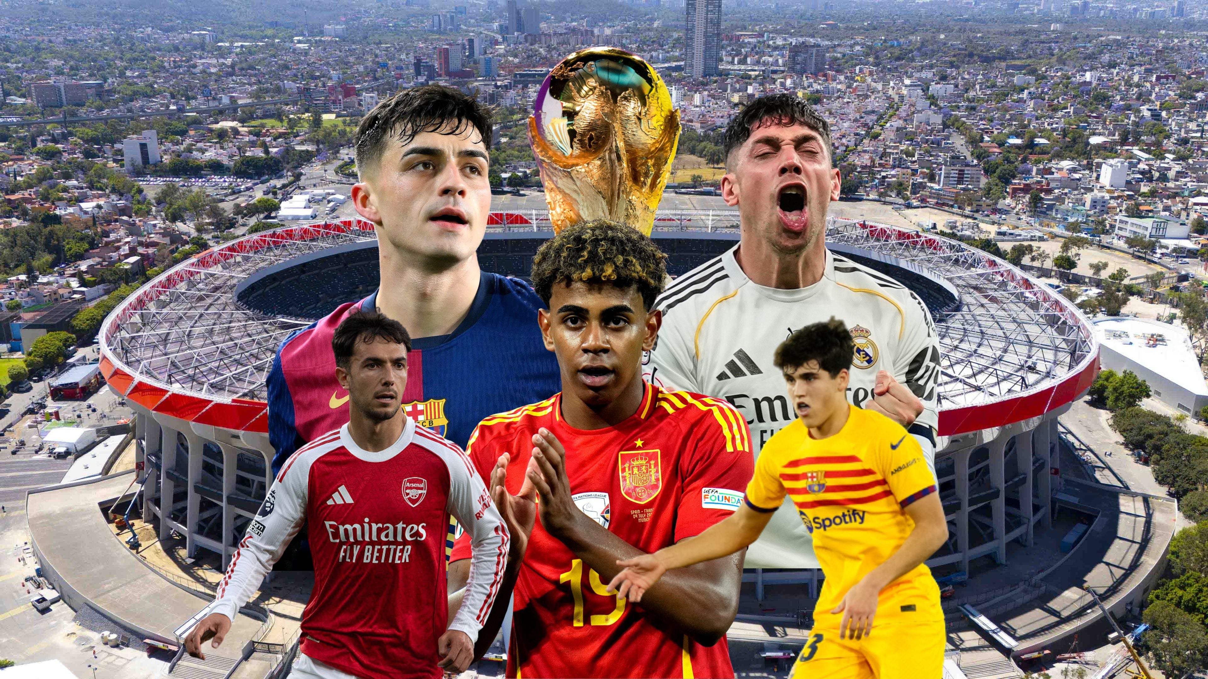 Mundial 2026: Lamine Yamal y los futbolistas más valiosos que jugarán en México