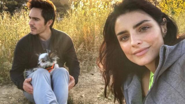 Aislinn Derbez y Mauricio Ochmann