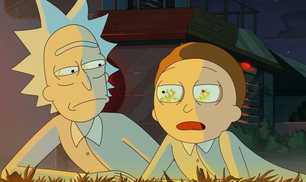 Escena de Rick y Morty temporada 6