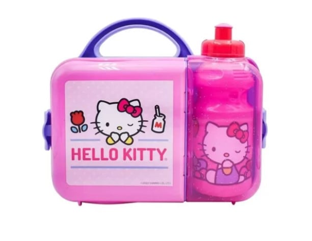 Tupper de Hello Kitty para lunch