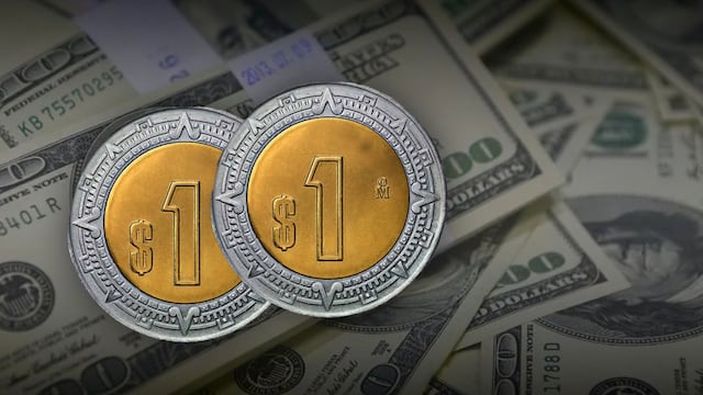 Tipo de cambio del peso mexicano al cierre del 2025