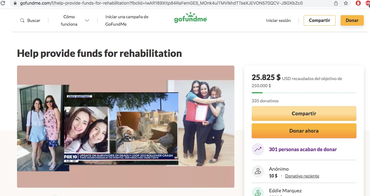 Primas de Yahir sufren accidente automovilístico