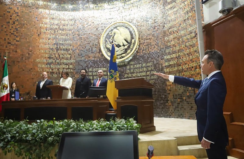 Pablo Lemus rinde protesta como gobernador de Jalisco