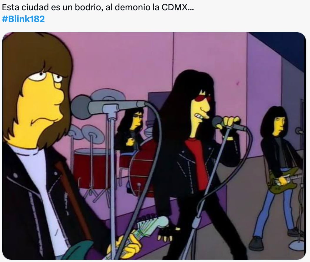 Memes de la cancelación de los conciertos de Blink 182